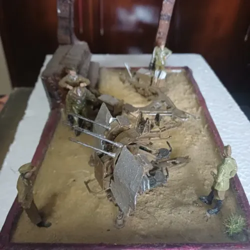 german 2 cm flakvierling 38 1/35 scale