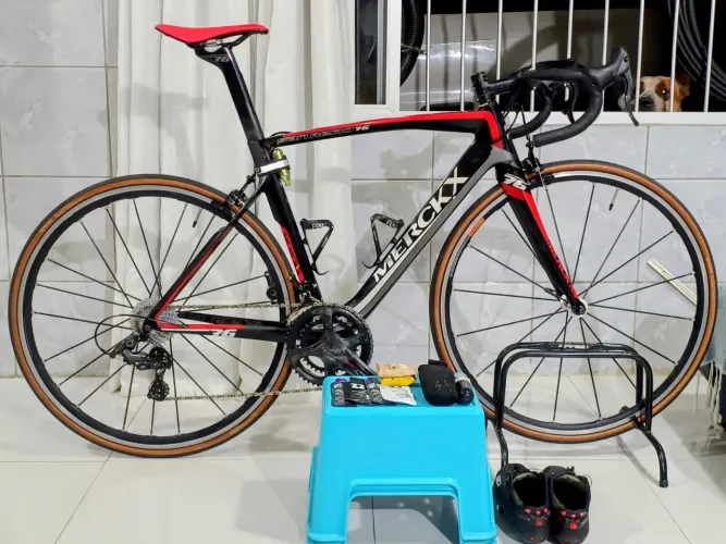 Quadro de carbono San Remo 76 Tam 54 - Edymerckx