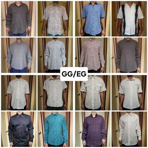 Camisas Sociais Veste GG e EG