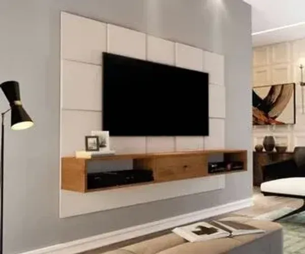 Painel para TV de ATÉ 55" Polegadas com 1 Gaveta e 2 Nichos (ENTREGAS EM ATÉ 24h)