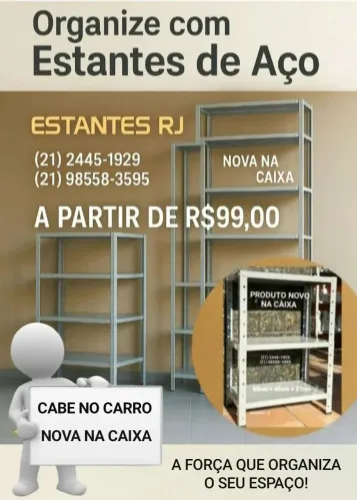 Estantes de Aço