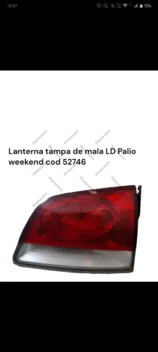 Lanterna traseira LD Palio weekend