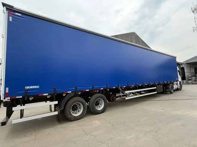Aluguel carreta sider 2026 0km 30 paletes (R$3.900 com seguro)