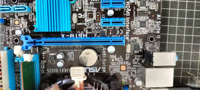Placa mãe Asus  geração 2 com processador i5  e memória 
