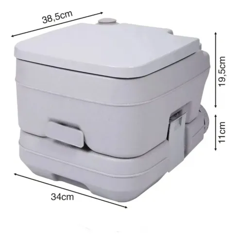 Porta Pote Sanitário portátil para camping Motohome