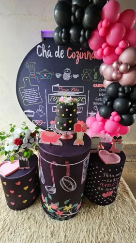 Decoração para festas e aniversário simples