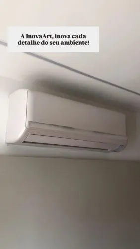 ENVELOPAMENTO DE AR-CONDICIONADO - InovaArt transformando ambientes.