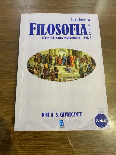 Livro Introdução a filosofia José Cavalcante