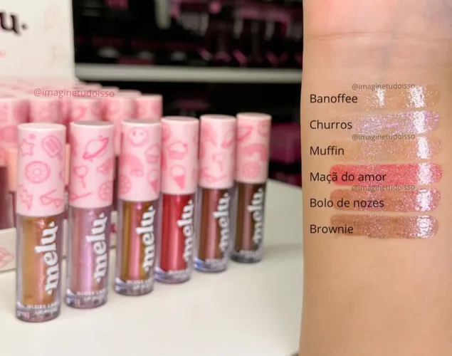 Gloss Labial Melu Ruby Rose