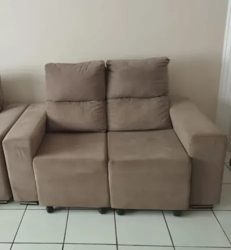 Sofá 2  lugares Retrátil e Reclinável