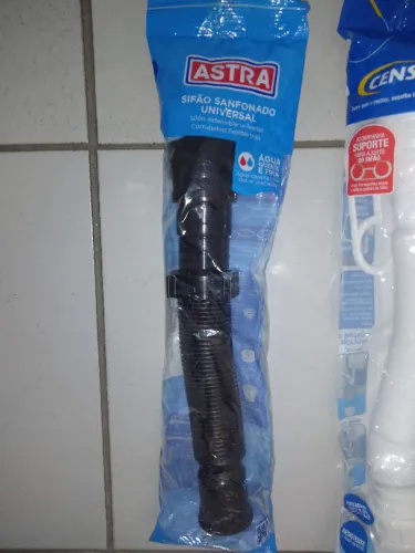 Sifão Sanfonado para Pias/Lavatorios e Tanques - 2 peças