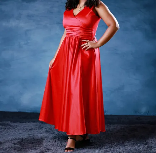 Vestido Vermelho Social