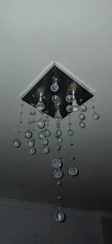 Lustre Moderno de Cristal