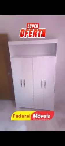 Guarda Roupa 4 Portas - Novo e Pronto para Organizar Seu Espaço!