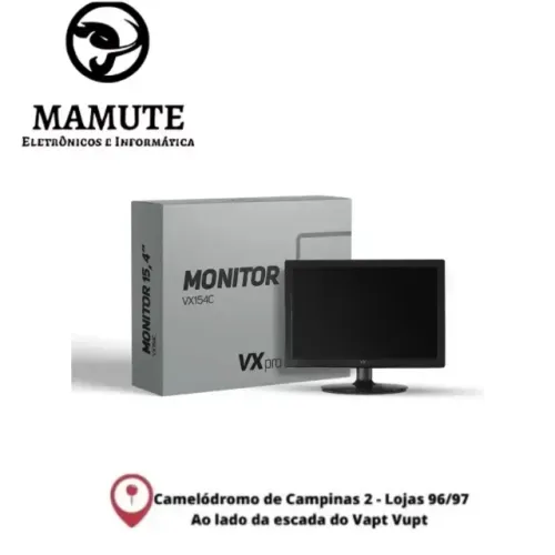 Monitor 15.4 Vxpro Vx154Z Led 60Hz 8Ms Hdmi Vga