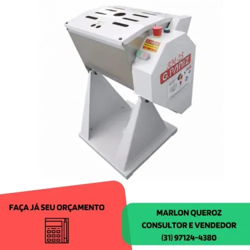 Amassadeira Semi Rápida Basculante 25 Kg G.Paniz AM-25 Bivolt