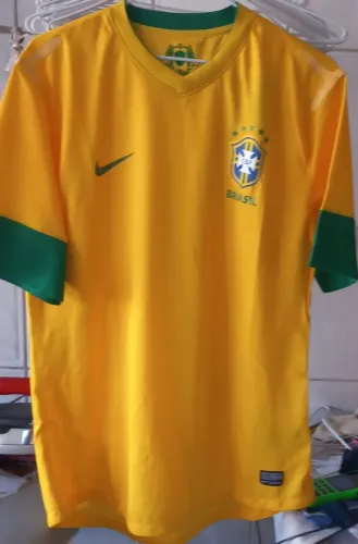 CAMISA BRASIL NIKE 2012 DE JOGO AMARELA NOVA XL FRETE GRATIS