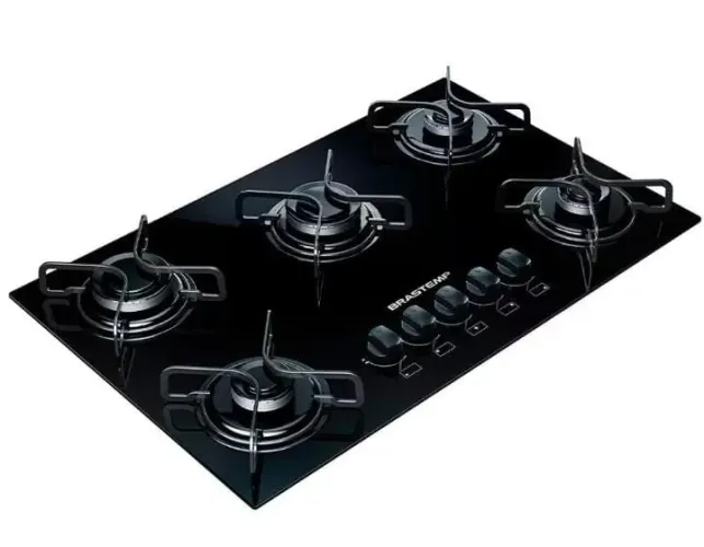 Cooktop Brastemp na caixa
