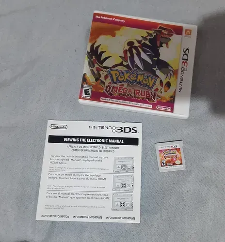 Pokémon Omega Ruby Nintendo 3ds 