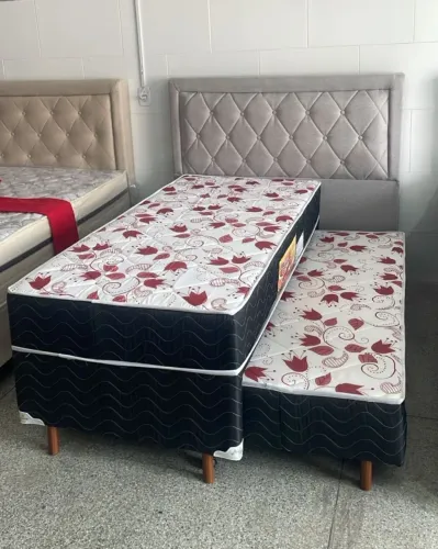 Cama box com auxiliar Luxo Premium