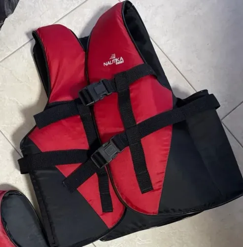Colete salva vidas nautika coast 60kg