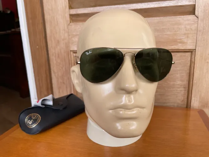 Óculos de sol Ray-Ban Aviator clássico 3025 importado