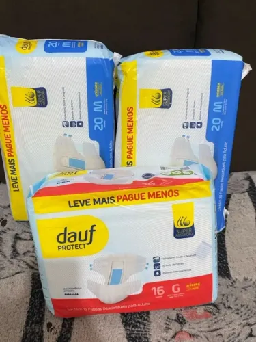 Fralda geriátrica Dauf. M, G e XG