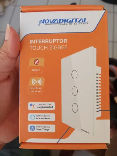 Interruptor touch 4, 3, 2 pontos
