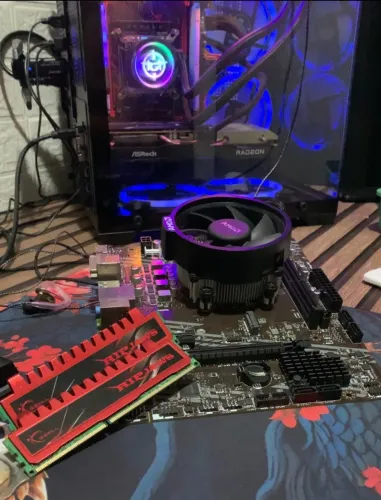 Kit AMD, PLACA MÃE , PROCESSADOR, MEMÓRIA RAM