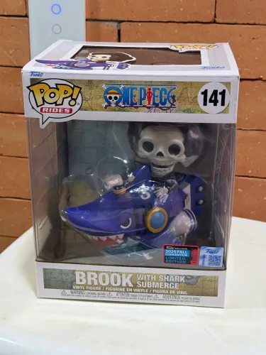 FUNKO POP BROOK WITH SHARK SUBMERGE 141 ONE PIECE