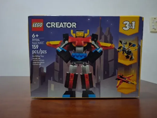 LEGO CREATOR SUPER ROBÔ 31124  -  159pçs  -  6+