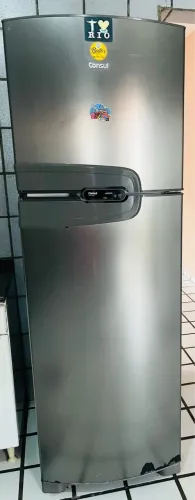 GELADEIRA CÔNSUL DUPLEX INOX