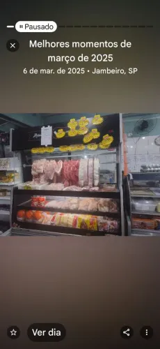 Vendo balcão de açougue semi novo