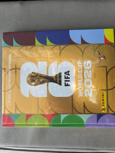 Álbuns da copa 2026 lacrado