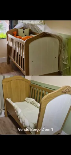 Berço que vira cama