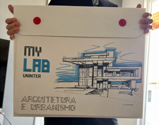 Pasta/Maleta para Arquitetura e Urbanismo - UNINTER