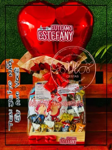 cestas de chocolate - presente