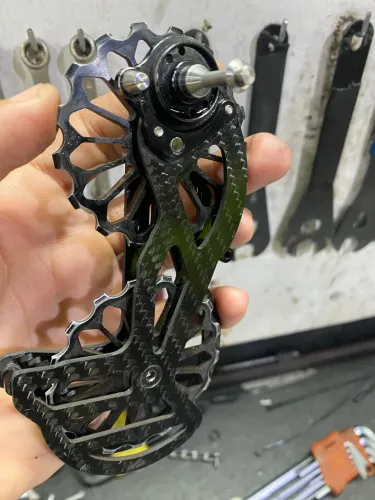 Cage carbono bicicleta 