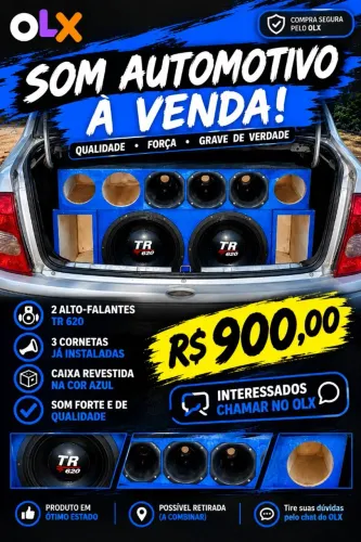 Som Automotivo TR 620