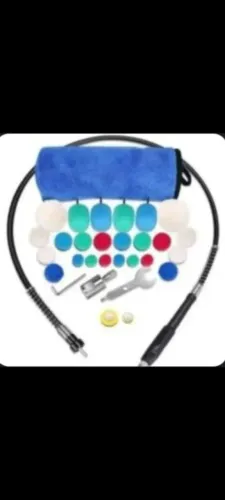 Kit de polimento com eixo 