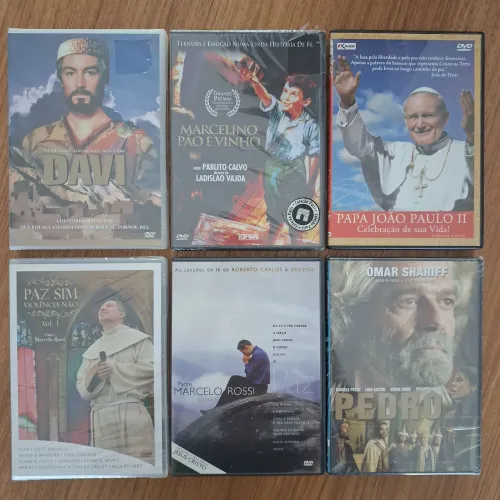 Lote DVDs religiosos originais