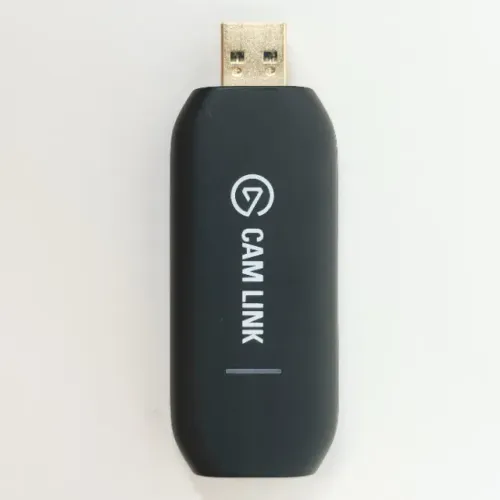 Captura Elgato Cam Link 4K 2160P HDMI Profissional p/ Camera Foto Video Filmagem