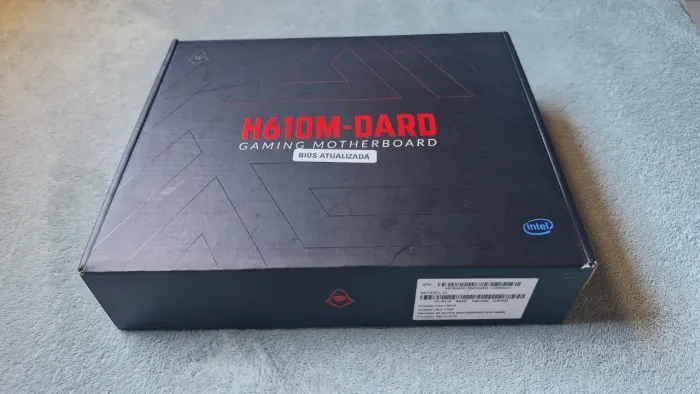 Placa Mae Mancer H610M-DARD, DDR4, Usada/semi-nova