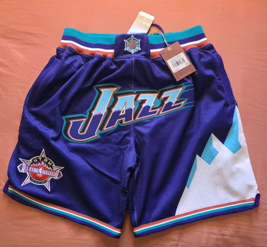 Shorts just don utah jazz mitchell & ness G