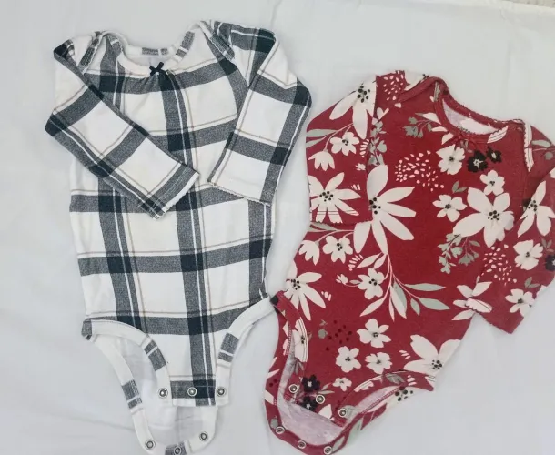 Bodies Manga longa perfeito para seu bebê - usado em ótimo estado 