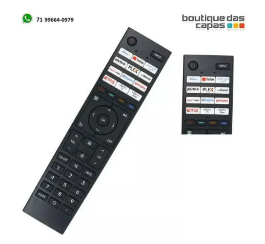 Controle Remoto Para Toshiba Smart Tv Ct-95043 Ct-95051 LE-7362