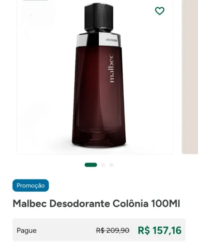 Malbec tradicional  - O boticário 