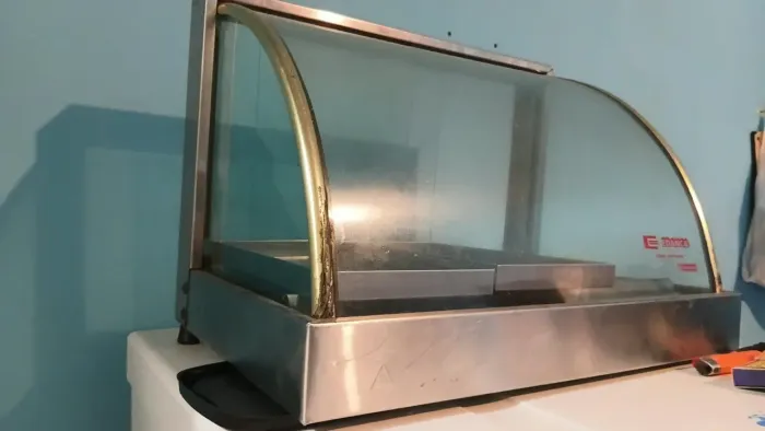 Vitrine de salgados
