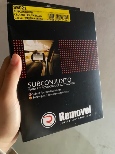 Espelho retrovisor (Subconjunto)