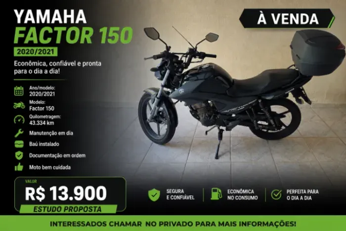 YAMAHA FACTOR 150 2020/2021